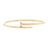 Cartier Juste un clou small model bracelet in pink gold, size 17 - 00pp thumbnail