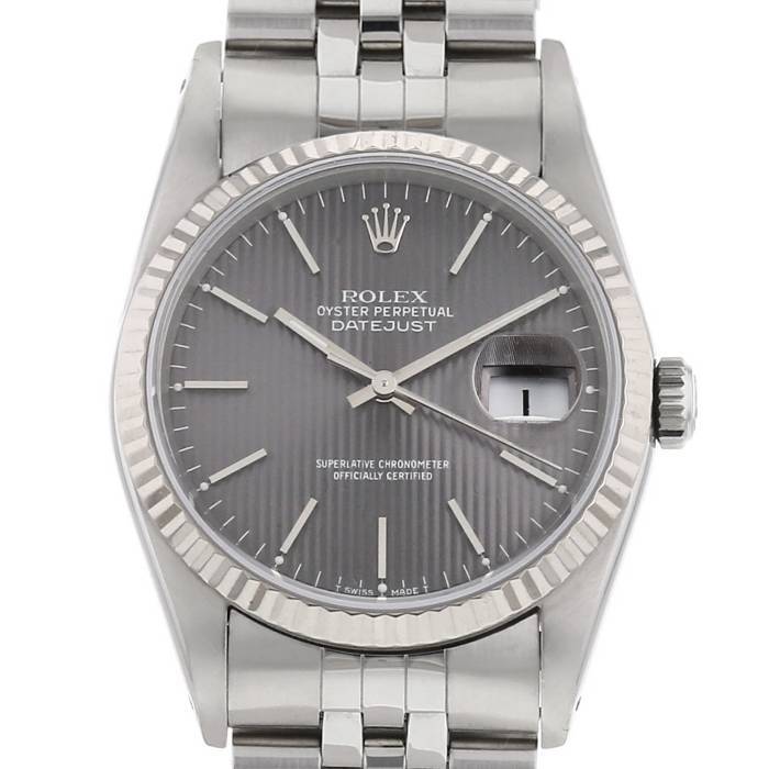 Rolex Datejust watch in stainless steel Ref:  16234 Circa  1990 - 00pp