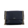 Lanvin Sugar handbag in dark blue leather - 360 thumbnail