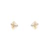Fred Baie des Anges earrings in yellow gold,  cultured pearls and diamonds - 00pp thumbnail