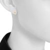 Paire de boucles d'oreilles Fred Baie des Anges en or jaune,  perles de culture et diamants - Detail D1 thumbnail