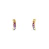 H. Stern Rainbow earrings in yellow gold and colored stones - 00pp thumbnail
