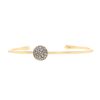 Pomellato Sabbia bracelet in pink gold, brown diamonds and white diamonds - 00pp thumbnail