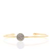 Pomellato Sabbia bracelet in pink gold, brown diamonds and white diamonds - 360 thumbnail