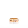 Bague Cartier Love en or rose,  saphirs de couleur et améthyste, taille 53 - 360 thumbnail