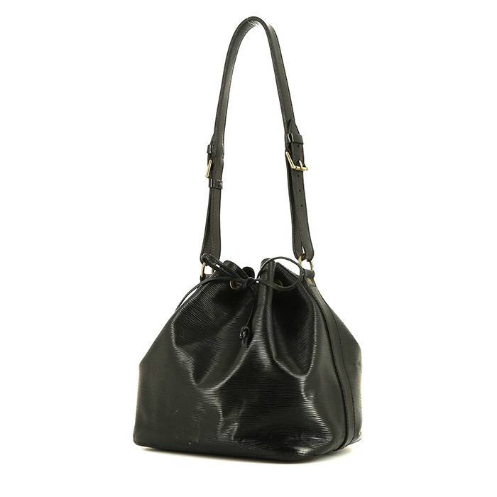 Louis Vuitton petit Noé handbag in black epi leather - 00pp