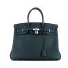 Hermès  Birkin 35 cm handbag  in green Cypres togo leather - 360 thumbnail