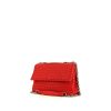 Bottega Veneta Olimpia handbag in red intrecciato leather - 00pp thumbnail