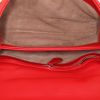 Bolso de mano Bottega Veneta Olimpia en cuero intrecciato rojo - Detail D3 thumbnail