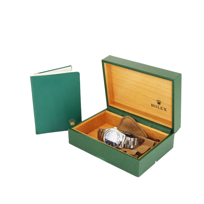 Rolex Oyster Perpetual watch in stainless steel Ref:  1002 Circa  1979 - Detail D2