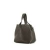 Hermes Picotin small handbag in dark brown togo leather - 00pp thumbnail