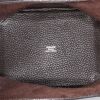 Hermes Picotin small handbag in dark brown togo leather - Detail D2 thumbnail