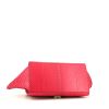 Bolso de mano Celine Trapeze modelo mediano en piel de pitón color frambuesa - Detail D5 thumbnail