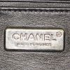 Bolso bandolera Chanel  Boy en piel de pitón negra y cuero negro - Detail D4 thumbnail