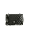 Bolso bandolera Chanel  Timeless Jumbo en cuero granulado acolchado negro - 360 thumbnail