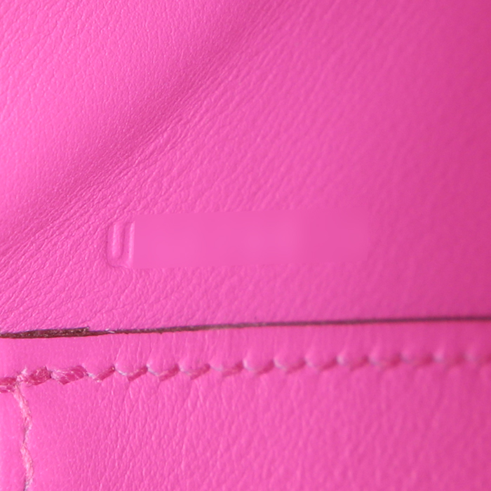 Bolsito de mano Hermès Kelly Cut en cuero swift - Detail D5