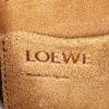 Borsa a tracolla Loewe Gate modello piccolo in pelle rosa bordeaux e marrone - Detail D3 thumbnail