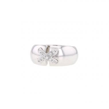 Bague Chaumet Lien en or blanc et diamants