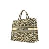 Dior Book Tote large model shopping bag in beige canvas - 00pp thumbnail