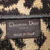 Dior Book Tote large model shopping bag in beige canvas - Detail D3 thumbnail