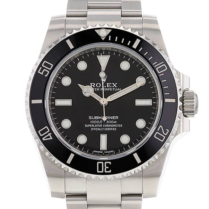 Reloj Rolex Submariner de acero Ref :  114060 Circa  2020 - 00pp