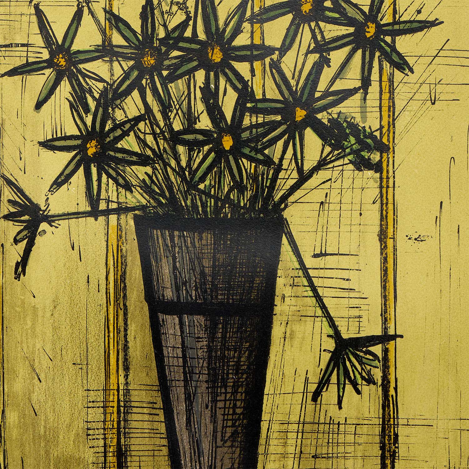 Bouquet de fleurs - 1958 - Detail D2