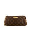 Louis Vuitton  Eva pouch  in brown monogram canvas  and natural leather - 360 thumbnail