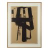 Pierre Soulages, "Lithographie 31", lithograph in colors on Arches wove paper, signed, numbered and framed, of 1974 - 00pp thumbnail