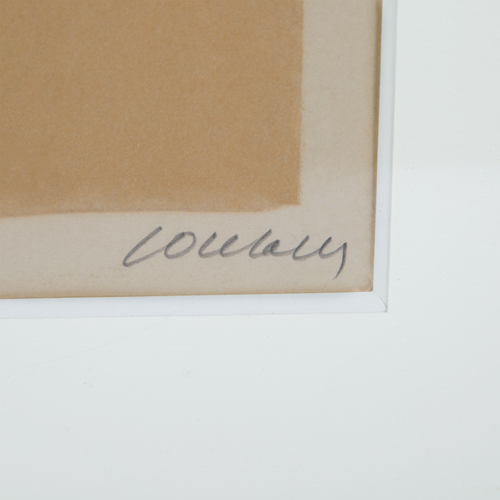 Pierre Soulages, "Lithographie 31", lithograph in colors on Arches wove paper, signed, numbered and framed, of 1974 - Detail D2