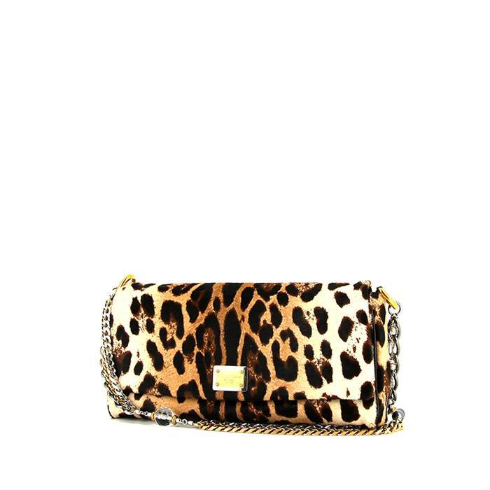 Pochette Dolce & Gabbana en cuir léopard - 00pp