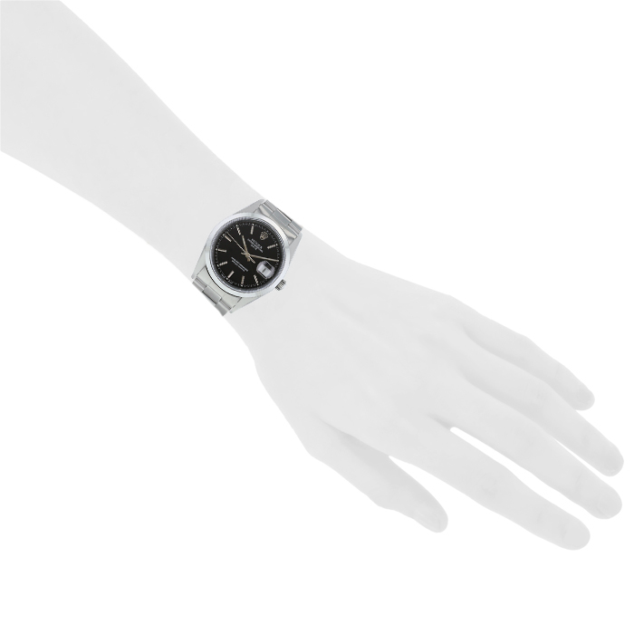 Montre Rolex Oyster Perpetual Date en acier Ref: Rolex - 15200  Vers 2001 - Detail D1