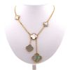 Van Cleef & Arpels Magic Alhambra necklace in yellow gold and mother of pearl - 360 thumbnail