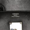 Hermes Haut à Courroies weekend bag in navy blue canvas and navy blue leather - Detail D3 thumbnail