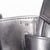 Hermes Haut à Courroies weekend bag in navy blue canvas and navy blue leather - Detail D5 thumbnail