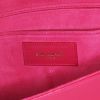 Yves Saint Laurent Chyc pouch in fuchsia leather - Detail D3 thumbnail