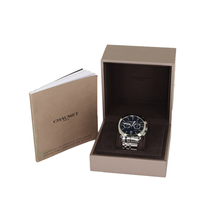 Montre Chaumet Dandy en acier Ref : 1229 Vers 2000 - Detail D2