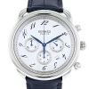 Hermes Arceau Chrono watch in stainless steel Ref:  AR4.910 Circa  2009 - 00pp thumbnail