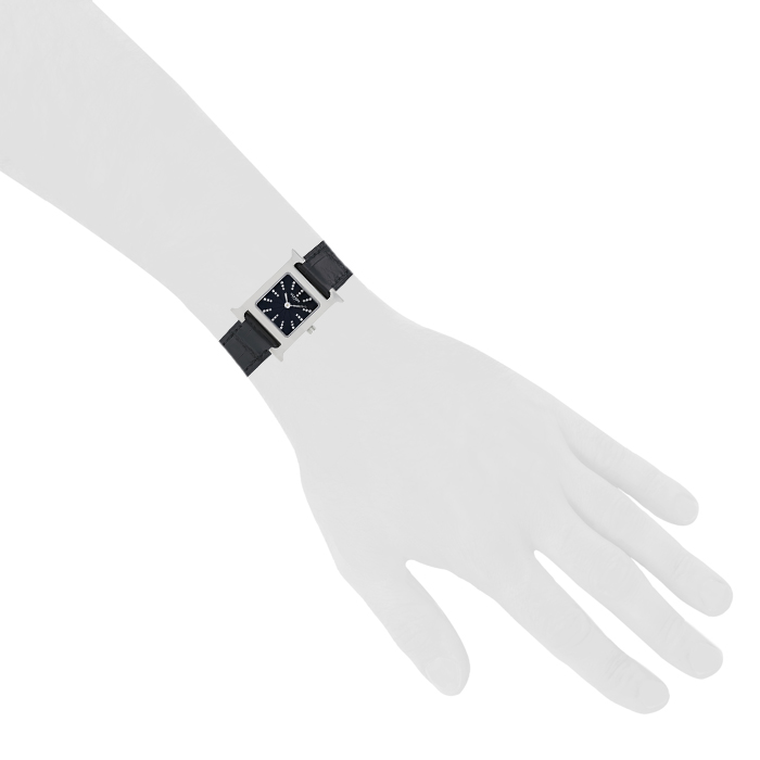 Montre Hermes Heure H en acier Ref :  HH4.211 Vers  2021 - Detail D1