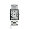 Cartier Tank Solo watch in stainless steel and stainless steel Ref:  3169 Circa  2000 - 360 thumbnail