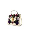 Gucci Sylvie handbag in white leather - 00pp thumbnail