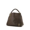 Shopping bag Louis Vuitton Artsy in pelle monogram con stampa marrone - 00pp thumbnail