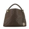 Louis Vuitton Artsy shopping bag in brown empreinte monogram leather - 360 thumbnail
