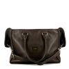 Balenciaga briefcase in brown grained leather - 360 thumbnail