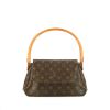 Louis Vuitton Looping handbag in brown monogram canvas and natural leather - 360 thumbnail