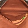 Bolso de mano Louis Vuitton Looping en lona Monogram marrón y cuero natural - Detail D2 thumbnail