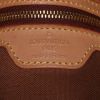 Bolso de mano Louis Vuitton Looping en lona Monogram marrón y cuero natural - Detail D3 thumbnail