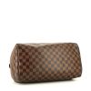 Bolso de mano Louis Vuitton  Speedy 35 en lona a cuadros ébano y cuero marrón - Detail D4 thumbnail
