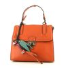 Valentino Garavani  CABANA handbag  in orange leather - 360 thumbnail