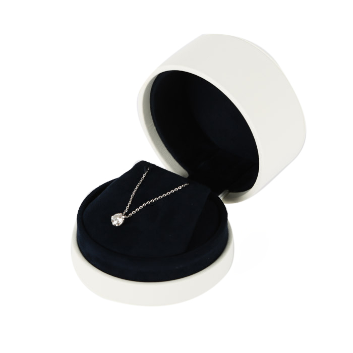 Fred Delphine necklace in white gold and in diamond - Detail D2