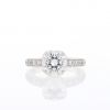 Fred Delphine solitaire ring in platinium and in diamonds (2.02 ct.) - 360 thumbnail